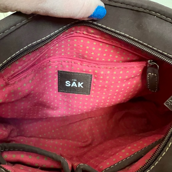 EUC The Sak Woven Tan Shoulder Bag - Picture 12 of 14